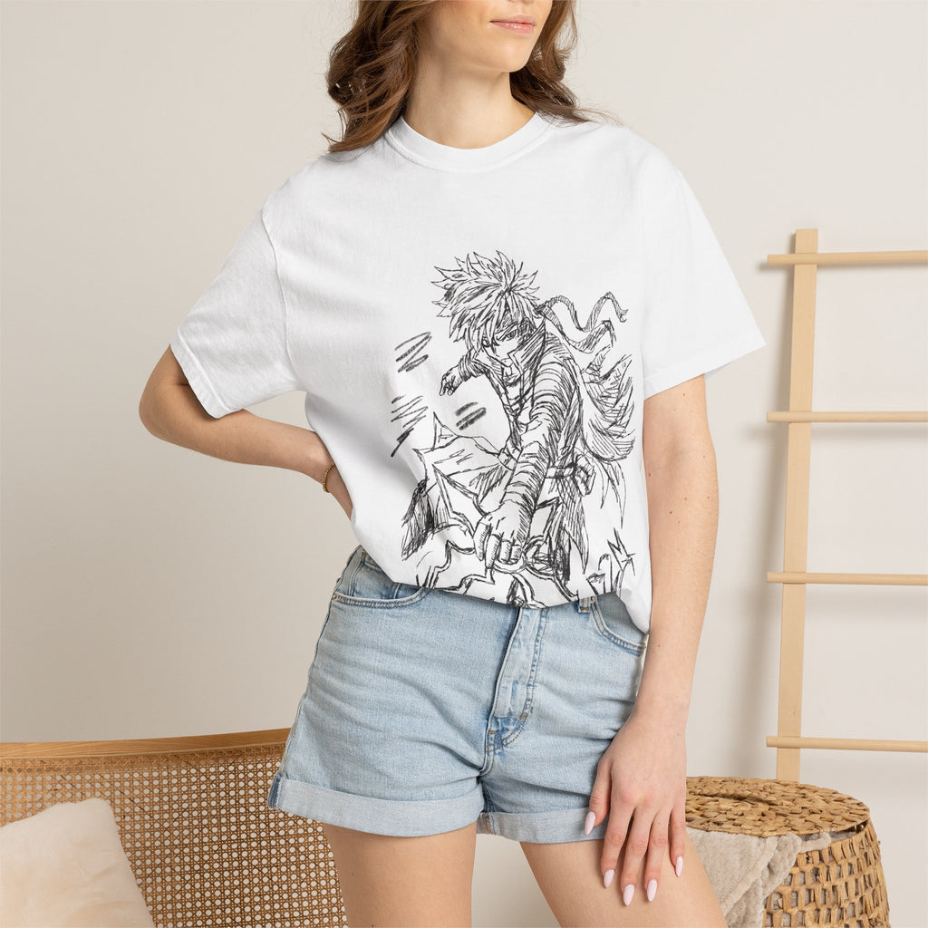 Night Lord Sketched | Unisex Garment-Dyed T-shirt | Art By: Death2Myself