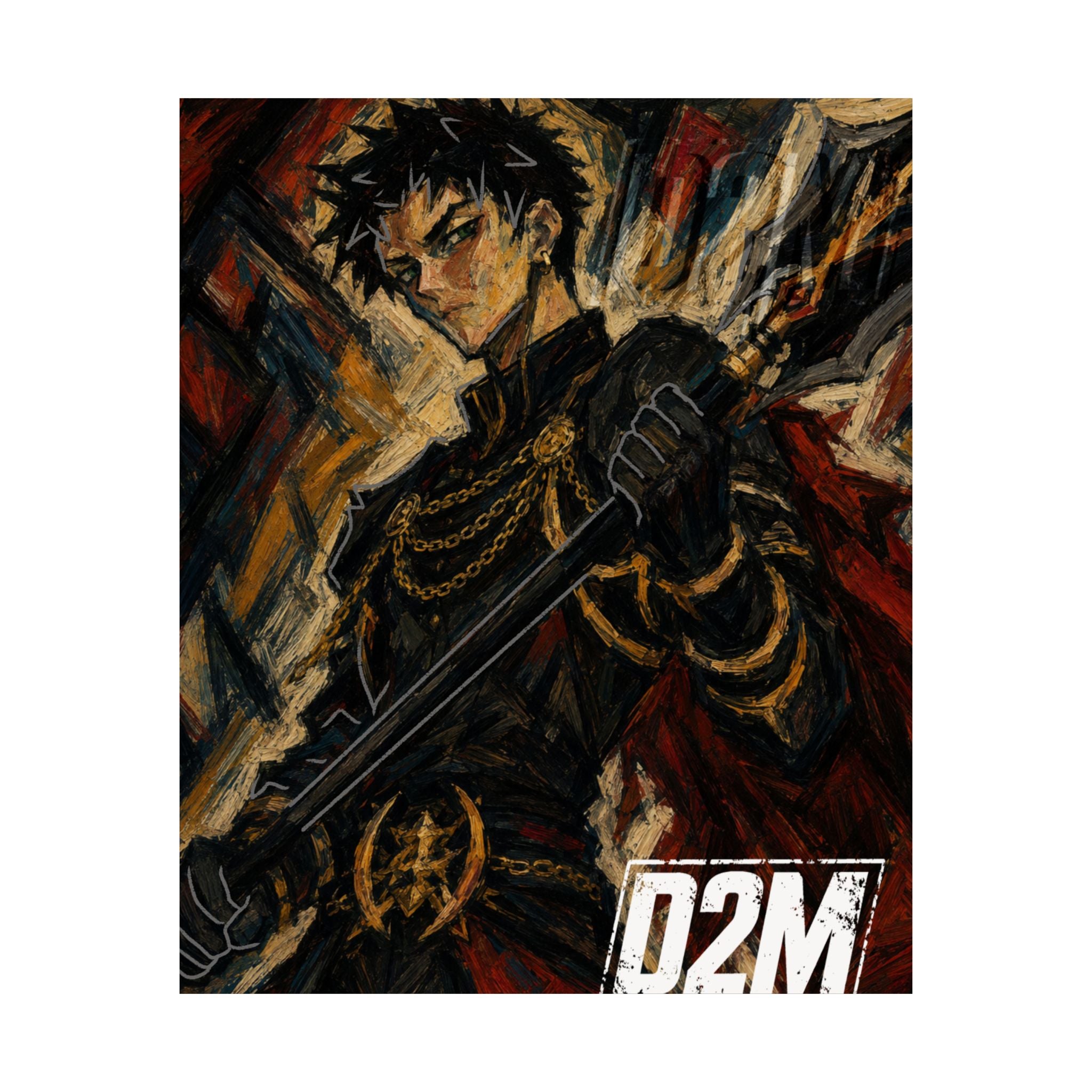 Dark Knight | Matte Vertical Posters | Multiple Sizes | Art By: Death2Myself