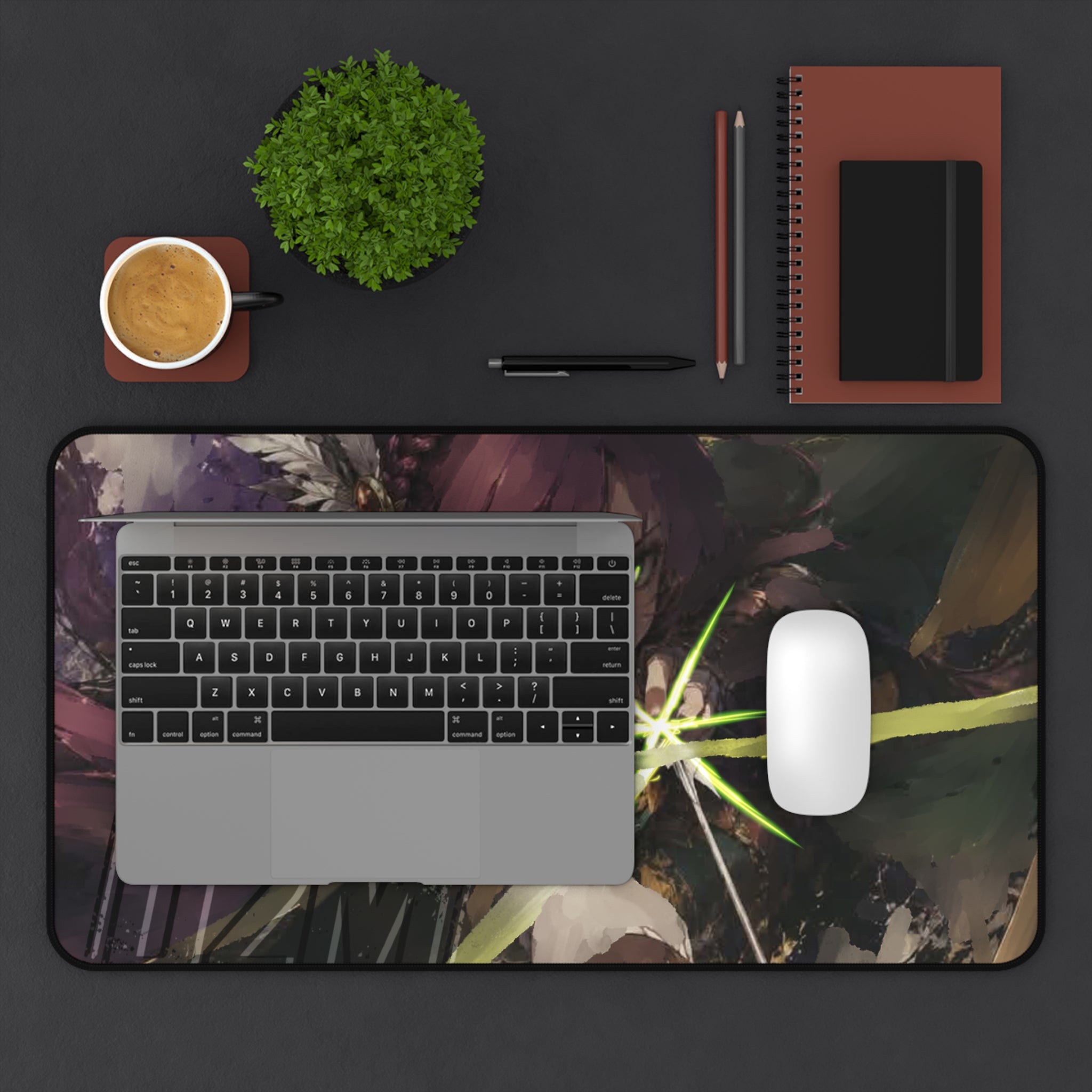 BowMaster | Desk Mat | Multiple Sizes | Art By: Death2Myself