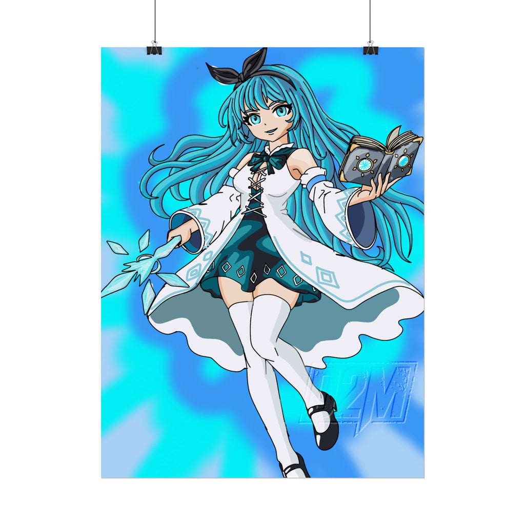 Ice Lightning Mage | Rolled Posters | Multiple Sizes | Art By: Death2Myself