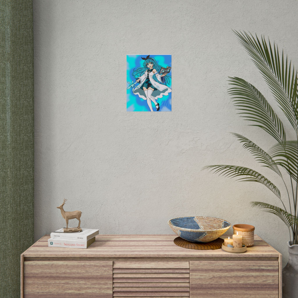 Ice Lightning Mage | Rolled Posters | Multiple Sizes | Art By: Death2Myself