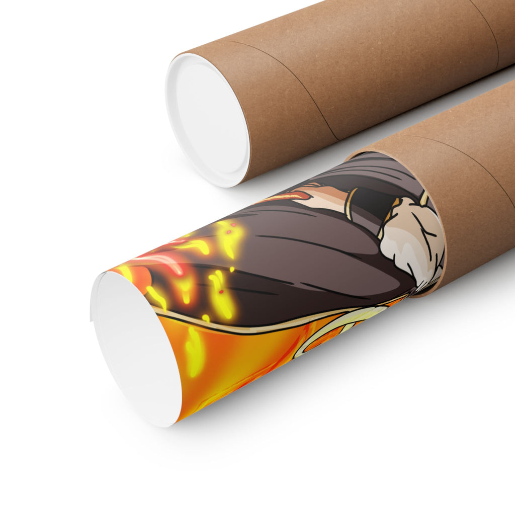 Mage (Fire/Poison) Matte Vertical Posters (Multiple Sizes) (Art By: Death2Myself)