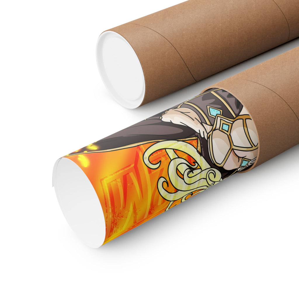 Mage (Fire/Poison) Matte Vertical Posters (Multiple Sizes) (Art By: Death2Myself)