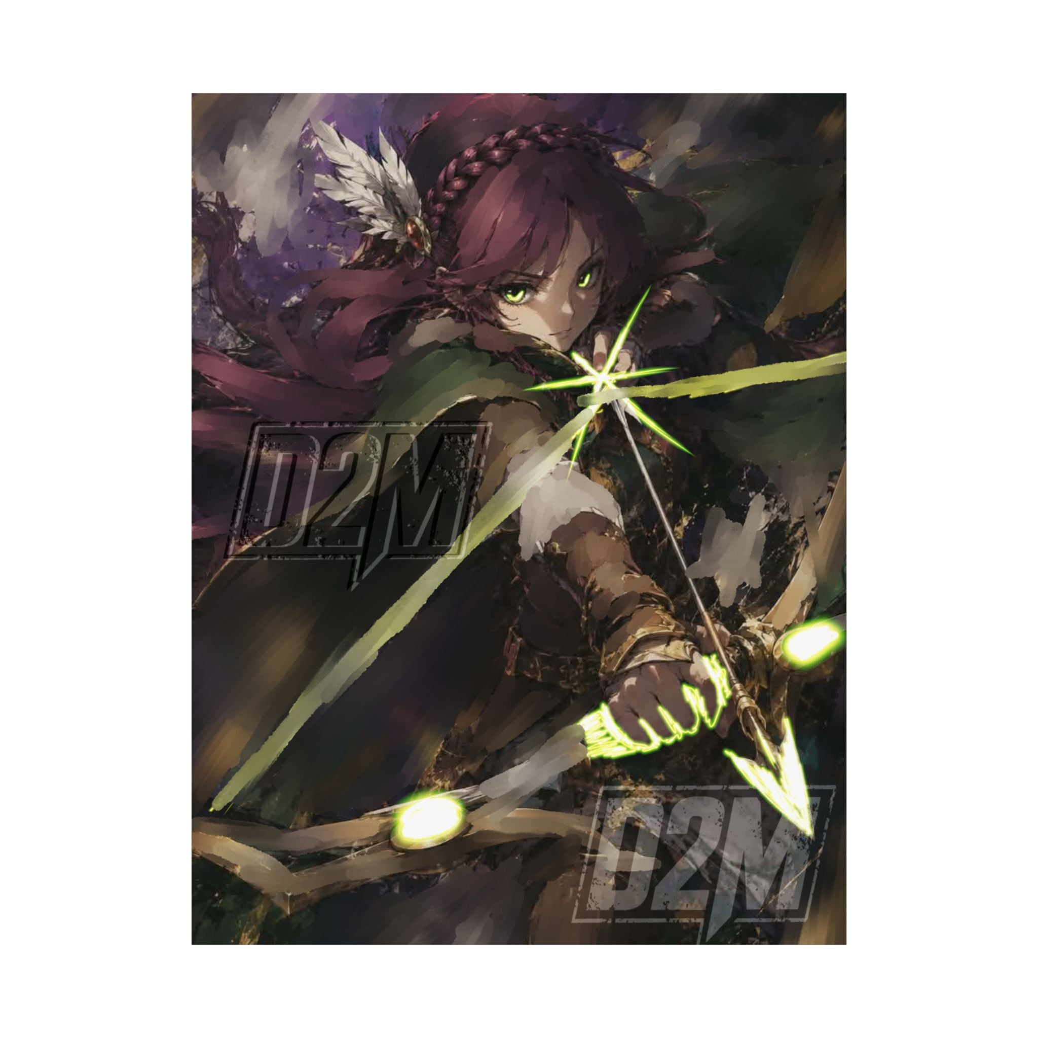BowMaster | Matte Vertical Posters | Multiple Size | Art By: Death2Myself