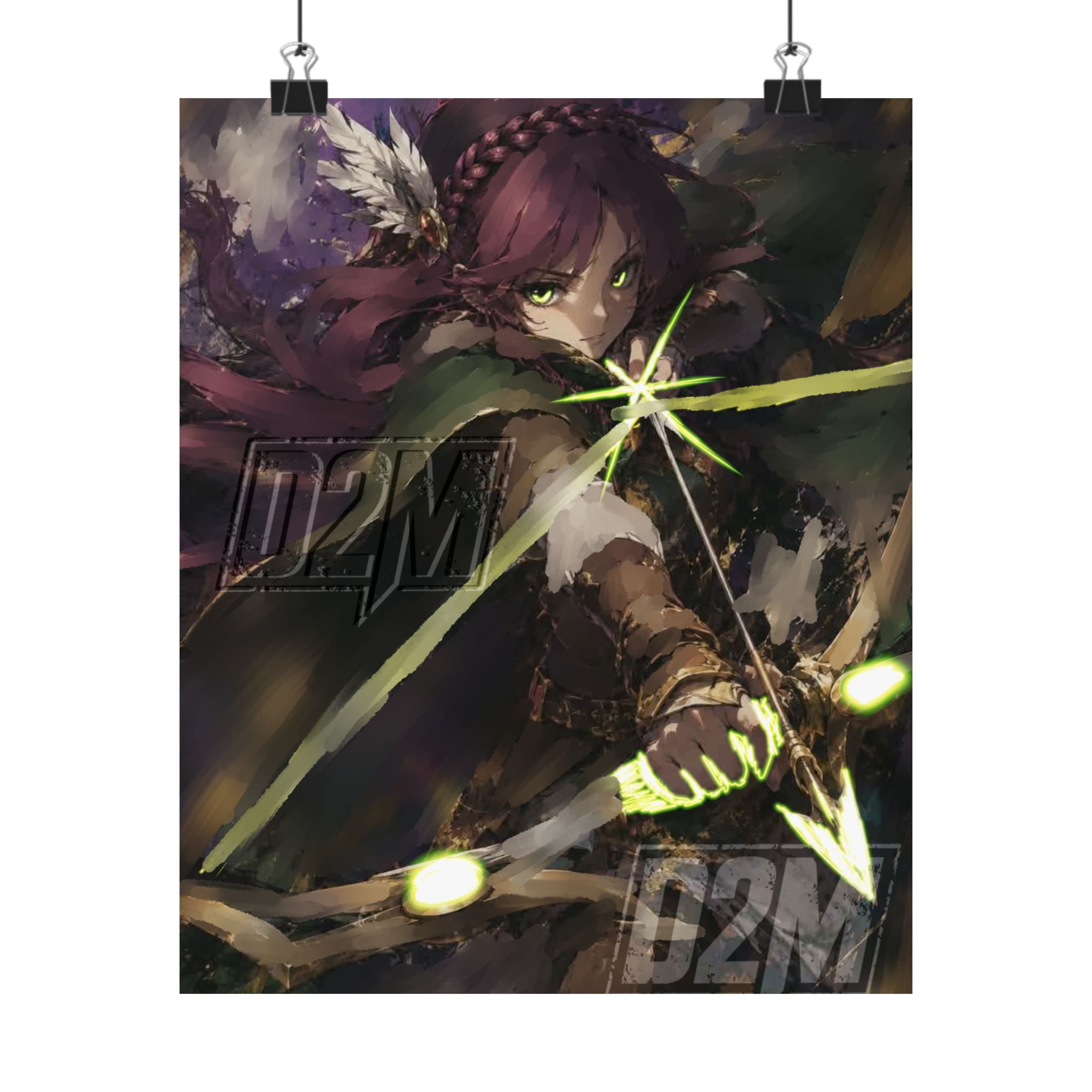 BowMaster | Matte Vertical Posters | Multiple Size | Art By: Death2Myself