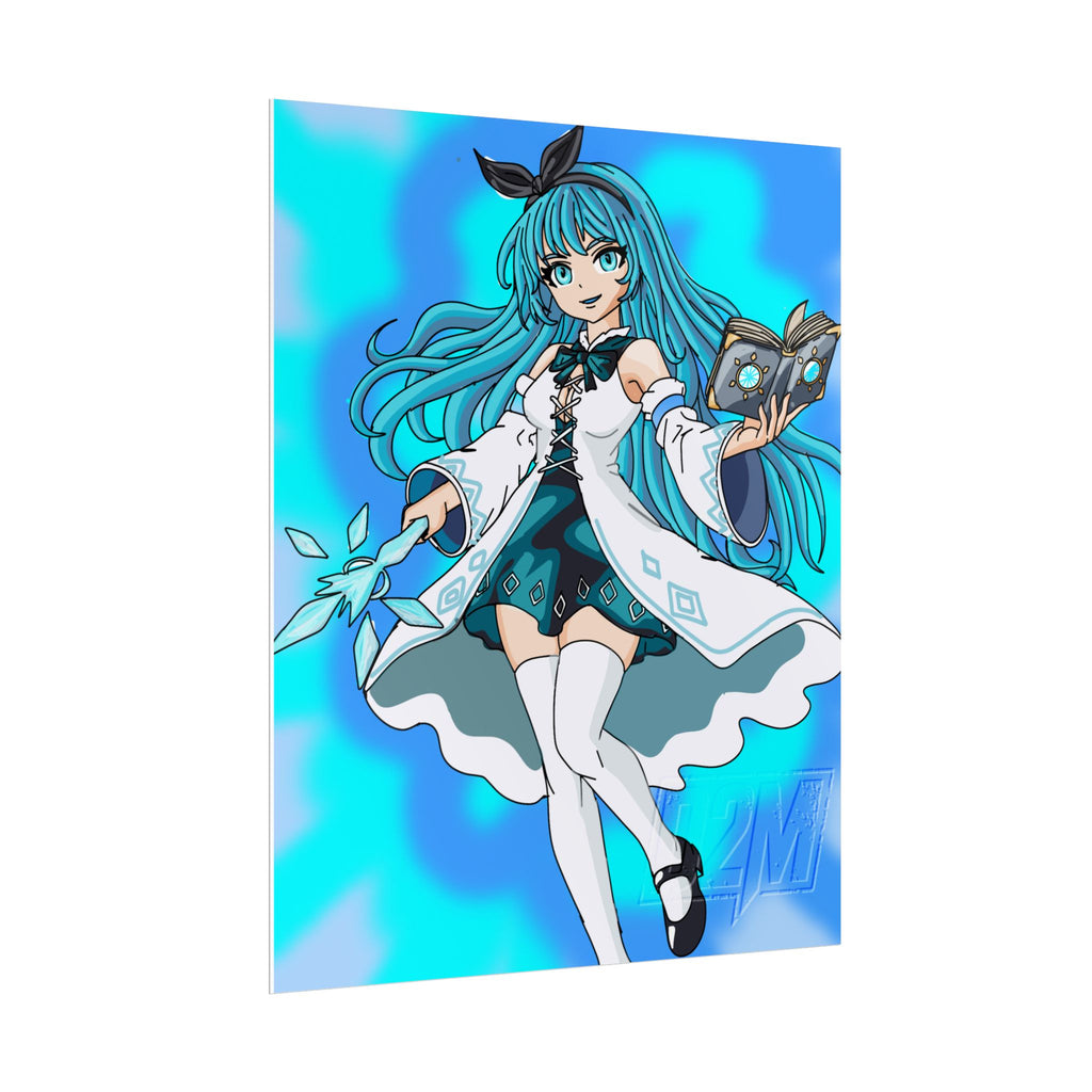 Ice Lightning Mage | Rolled Posters | Multiple Sizes | Art By: Death2Myself