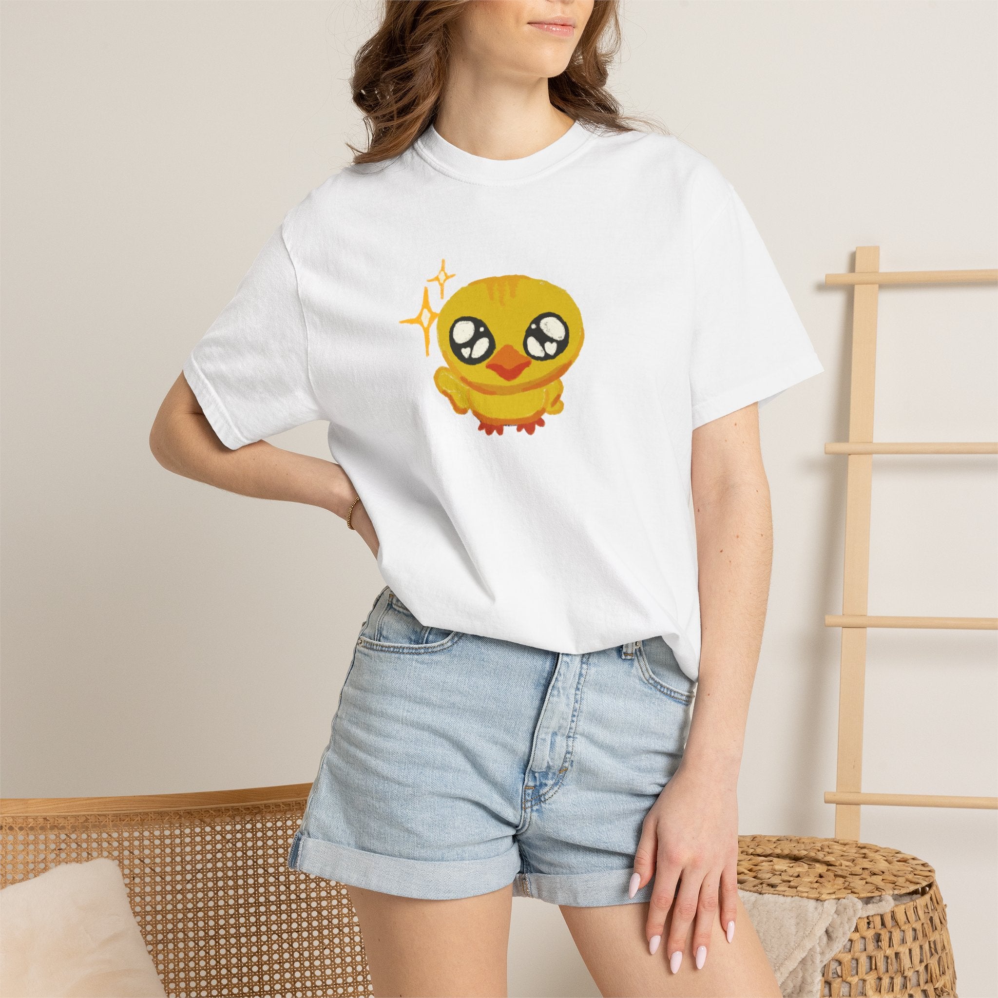 Duck | Unisex Garment-Dyed T-shirt | Multiple Sizes/Colors | Art By: Death2Myself