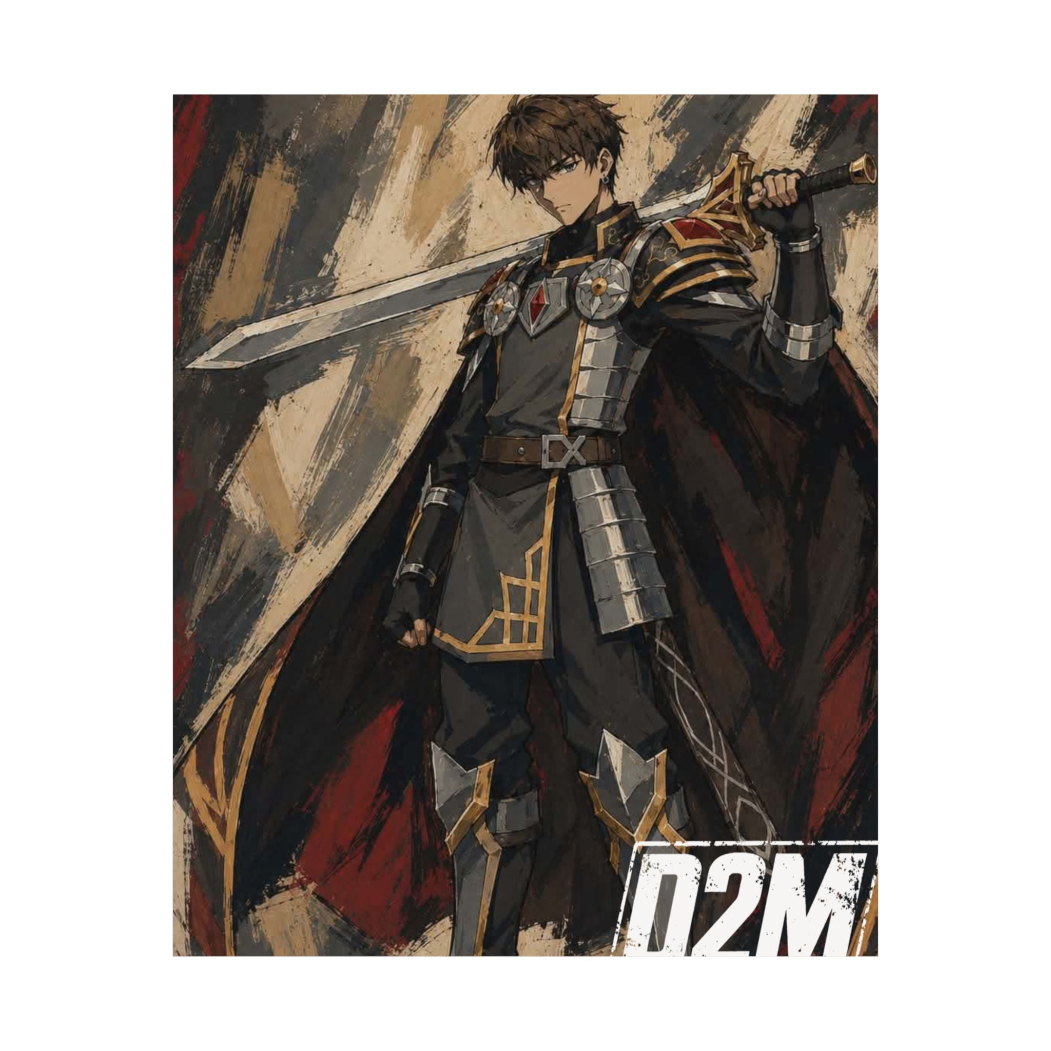 Hero | Matte Vertical Posters | Multiple Sizes | Art By: Death2Myself