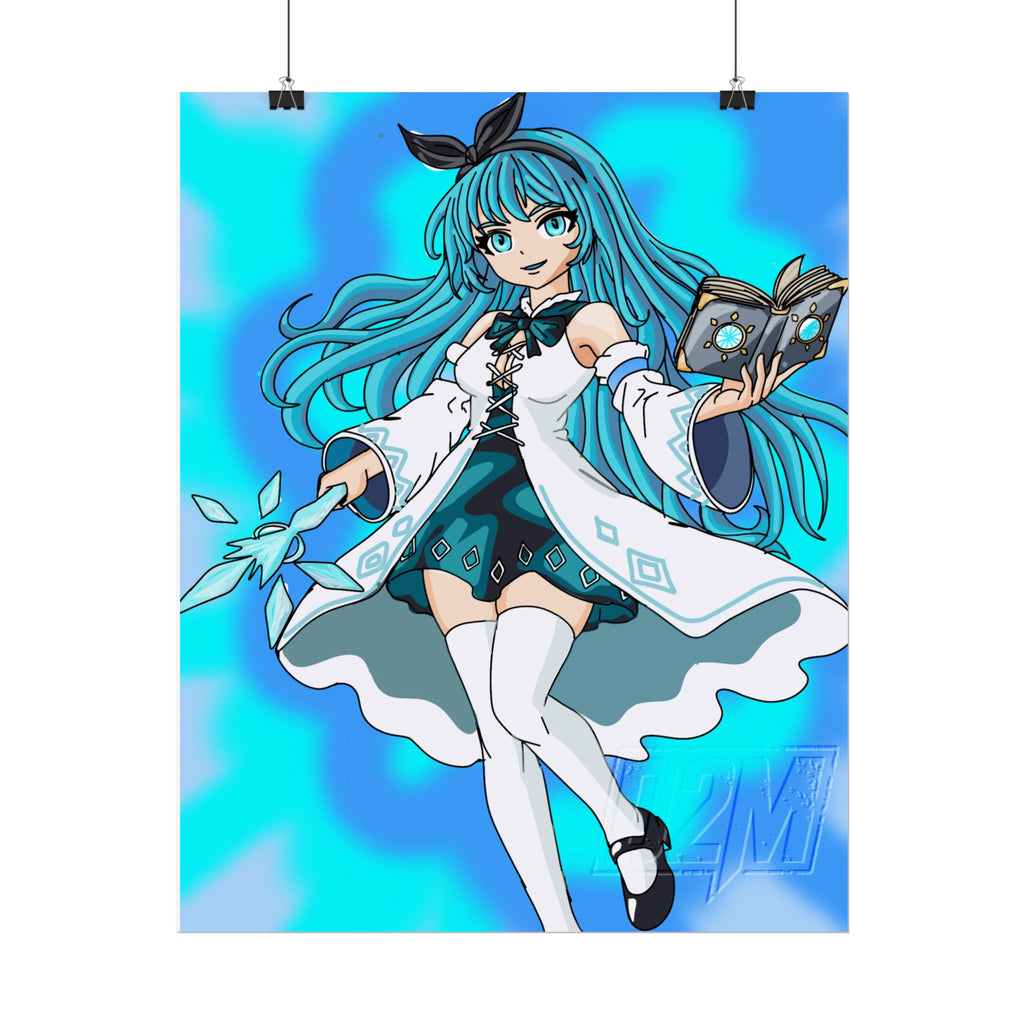 Ice Lightning Mage | Rolled Posters | Multiple Sizes | Art By: Death2Myself