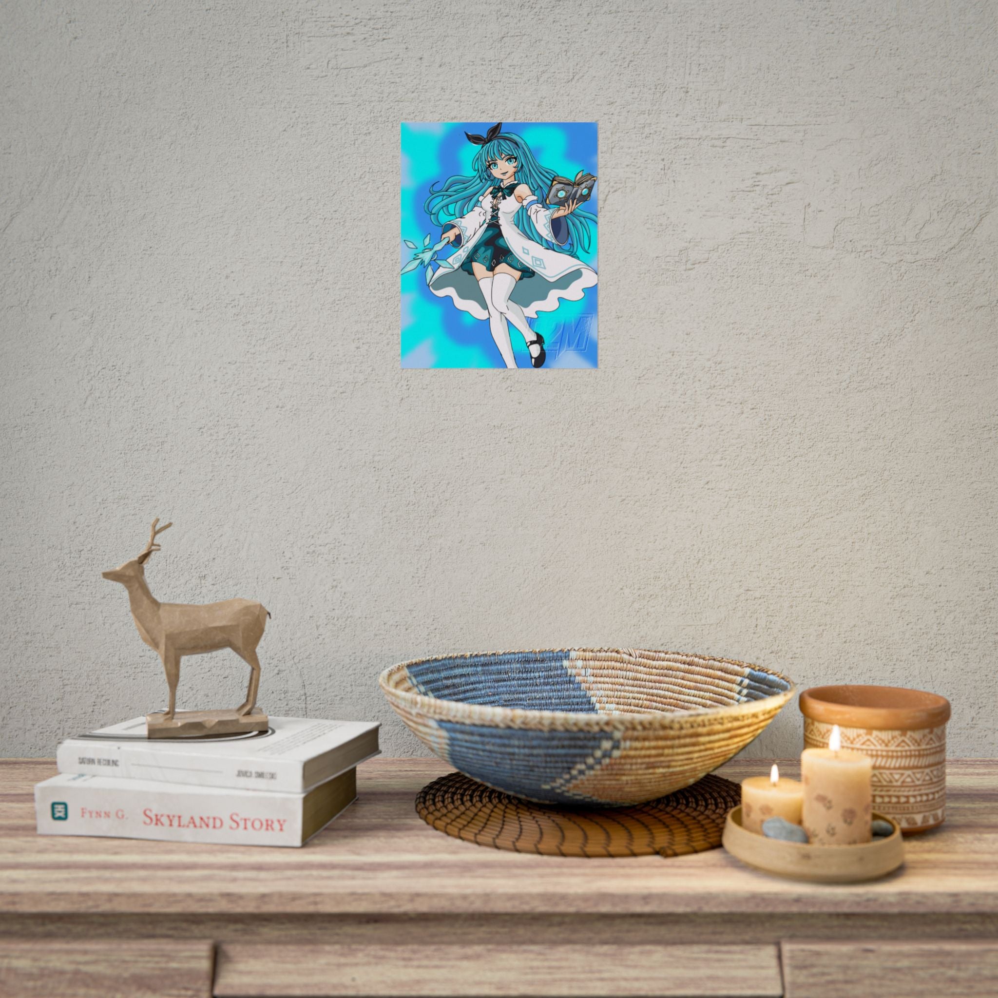Ice Lightning Mage | Rolled Posters | Multiple Sizes | Art By: Death2Myself