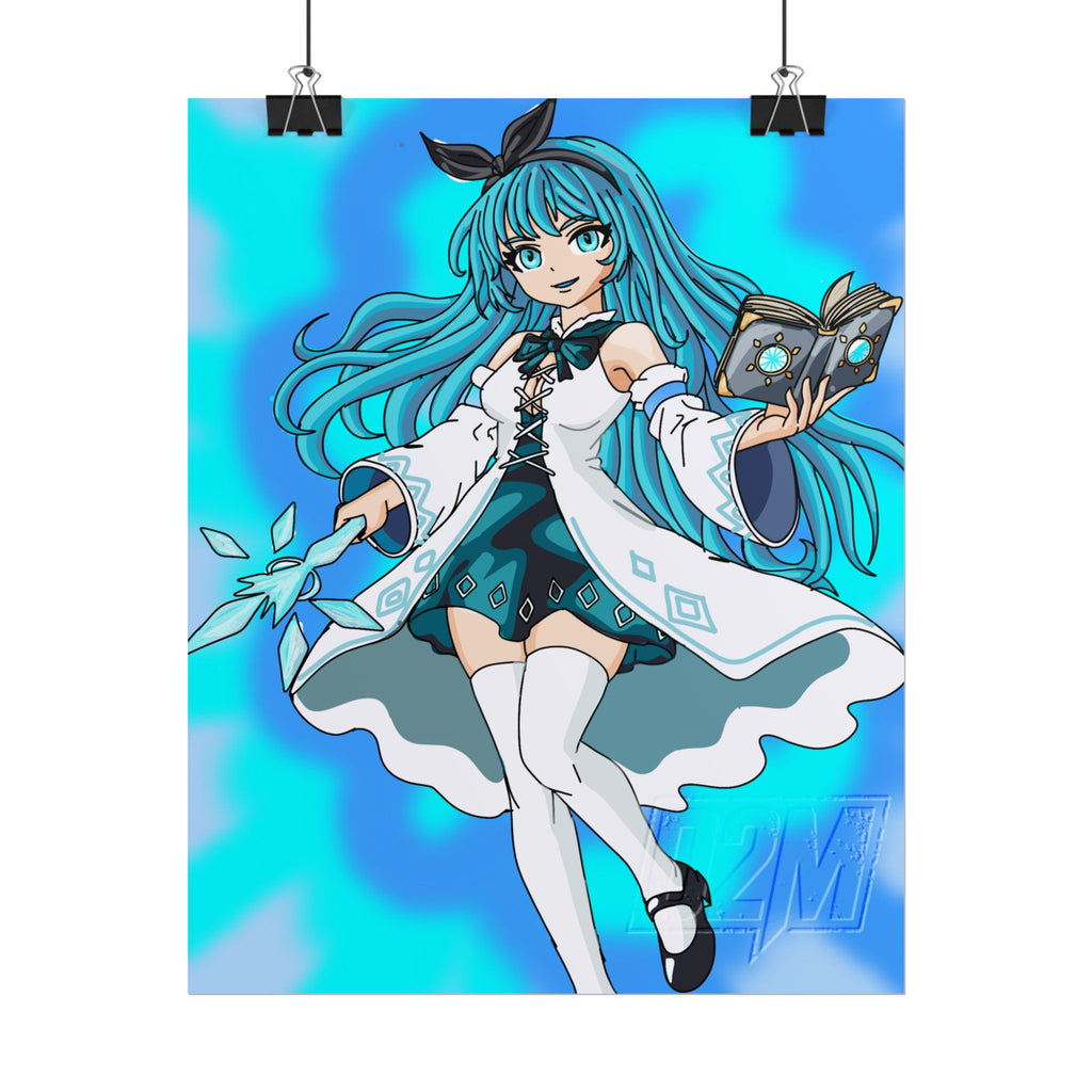Ice Lightning Mage | Rolled Posters | Multiple Sizes | Art By: Death2Myself