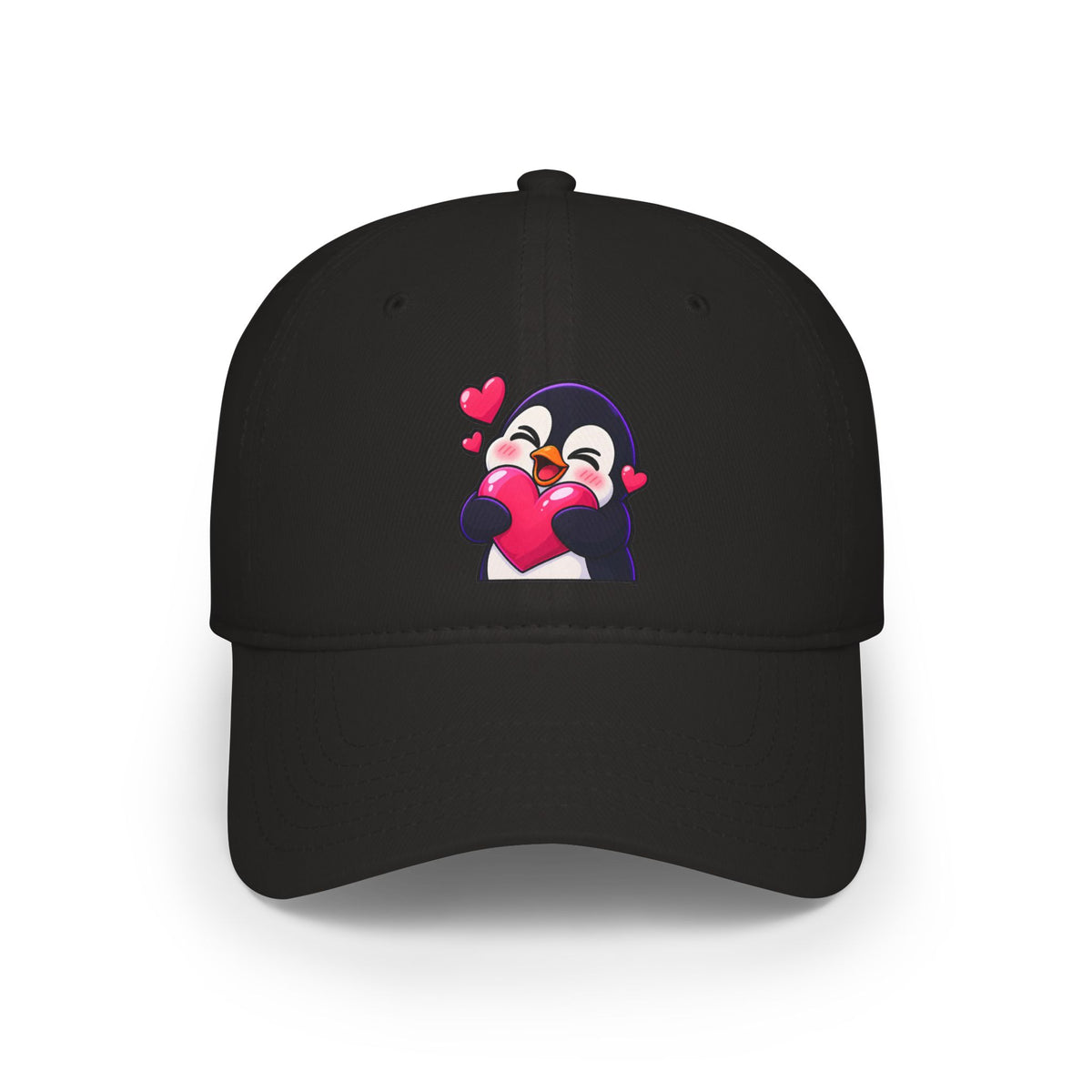 Penguin Heart | Baseball Cap | Shio9000 Mascot | Art By: Death2Myself