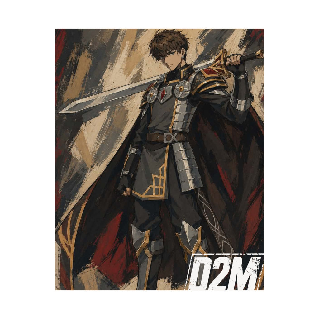 Hero | Matte Vertical Posters | Multiple Sizes | Art By: Death2Myself