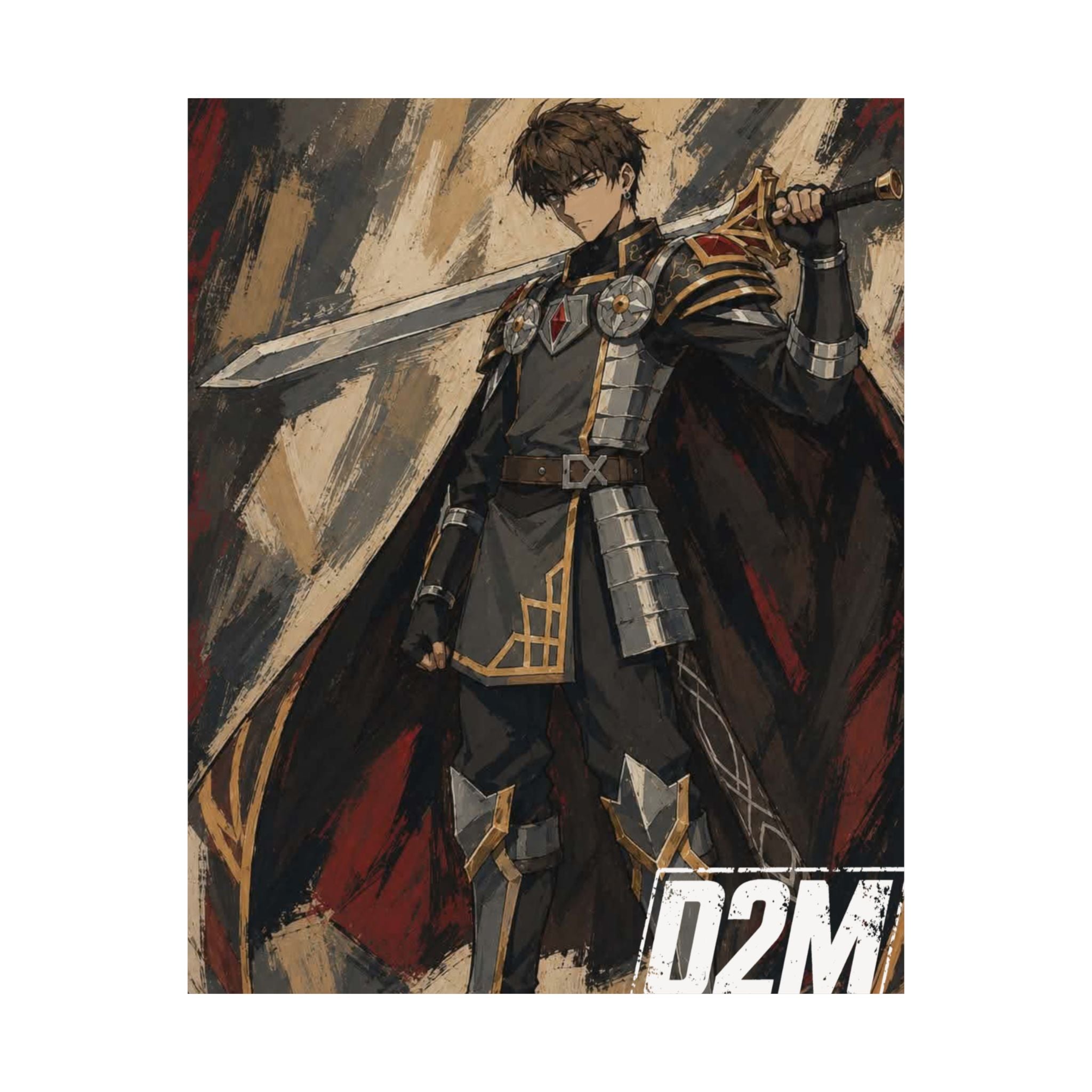 Hero | Matte Vertical Posters | Multiple Sizes | Art By: Death2Myself