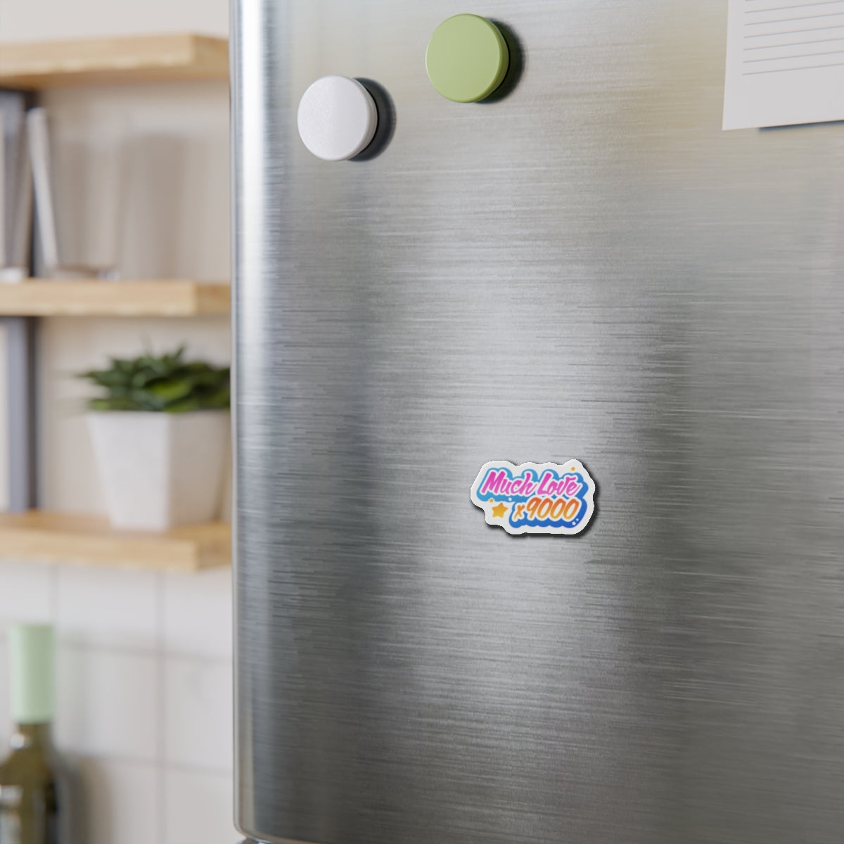 Much Love x9000 Die-Cut Magnet