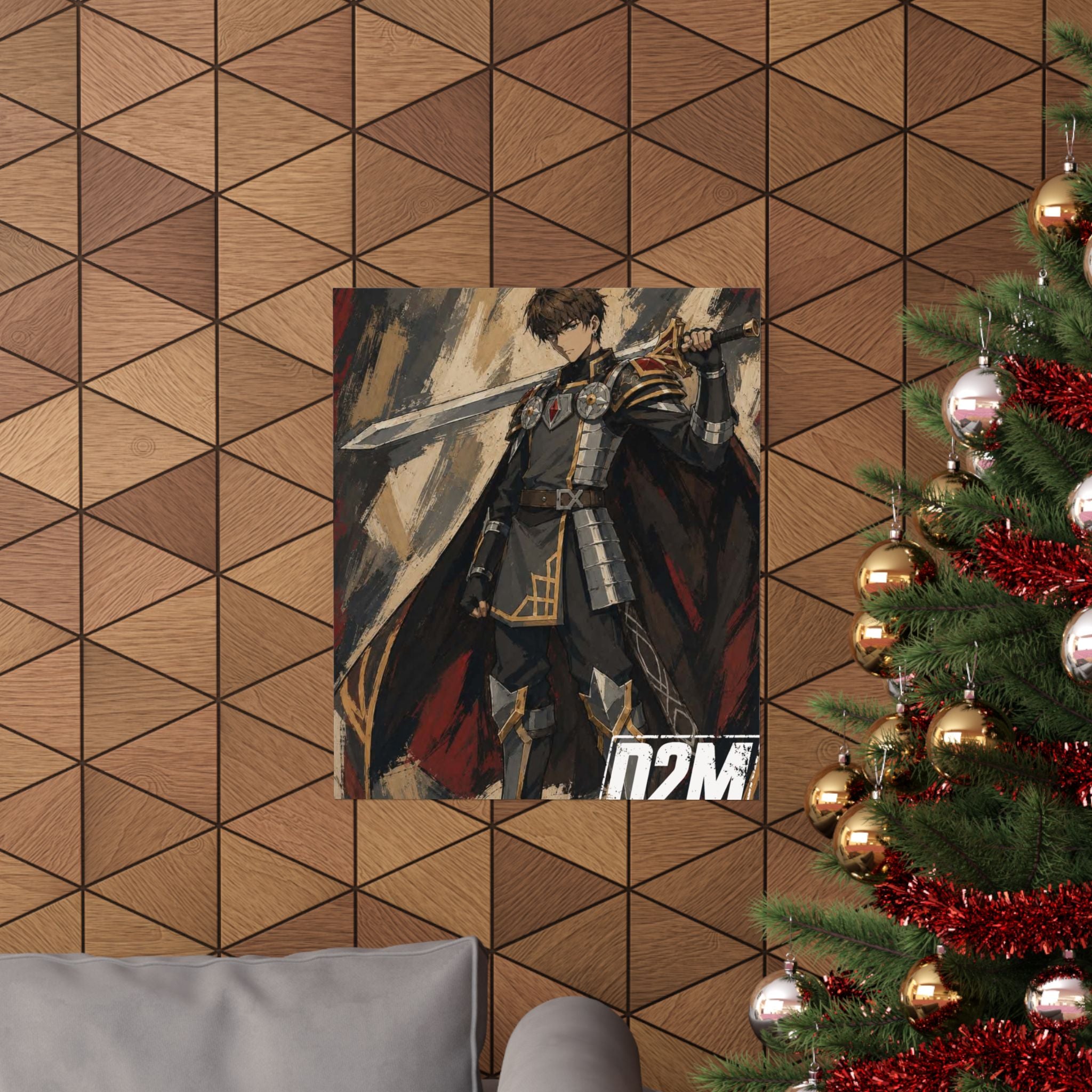 Hero | Matte Vertical Posters | Multiple Sizes | Art By: Death2Myself