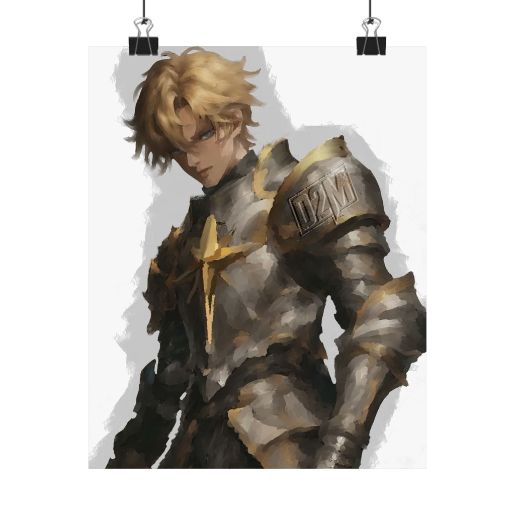 Paladin Matte Vertical Posters (Multiple Sizes) (Art By: Death2Myself)
